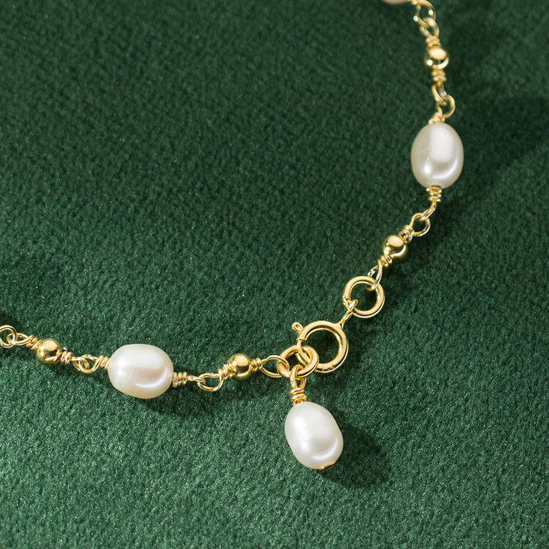 Baroque Pérola Strand Pulseira