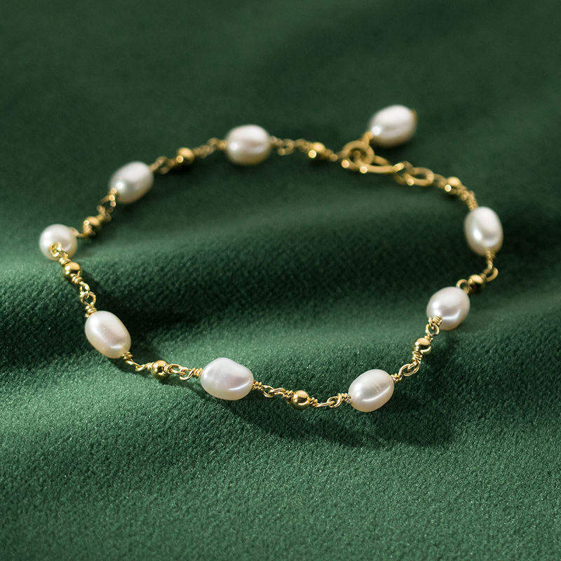 Baroque Pérola Strand Pulseira