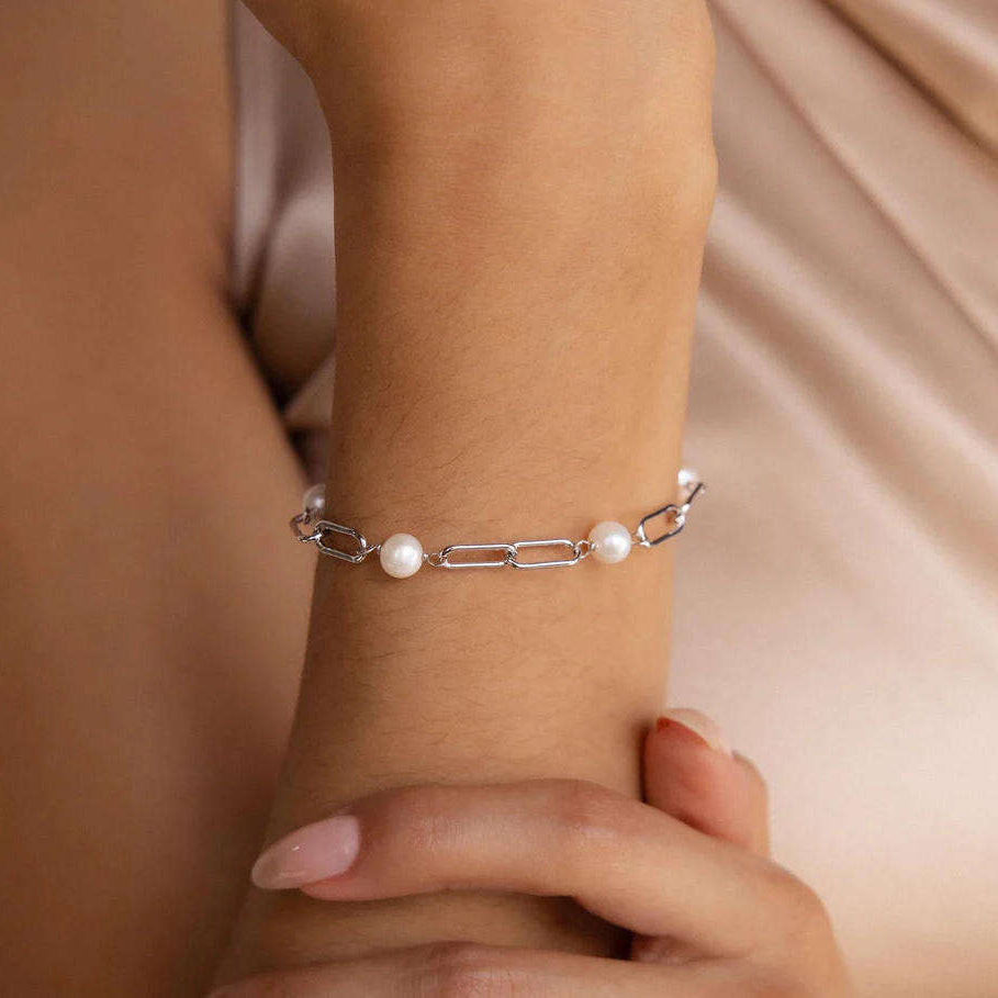 Sophisticated Pérola Chain Pulseira