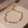 Sophisticated Pérola Chain Pulseira