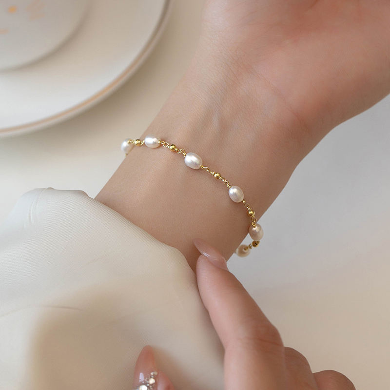 Baroque Pérola Strand Pulseira