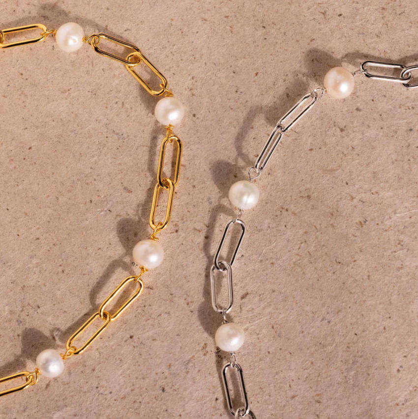 Sophisticated Pérola Chain Pulseira