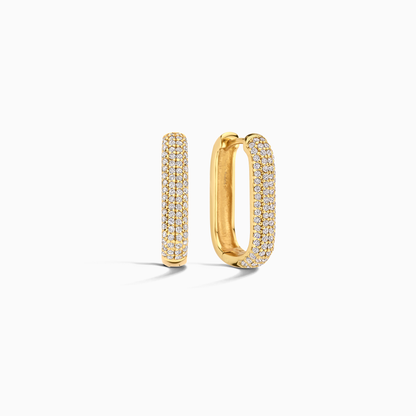 Icon Pave Argolas | Ouro