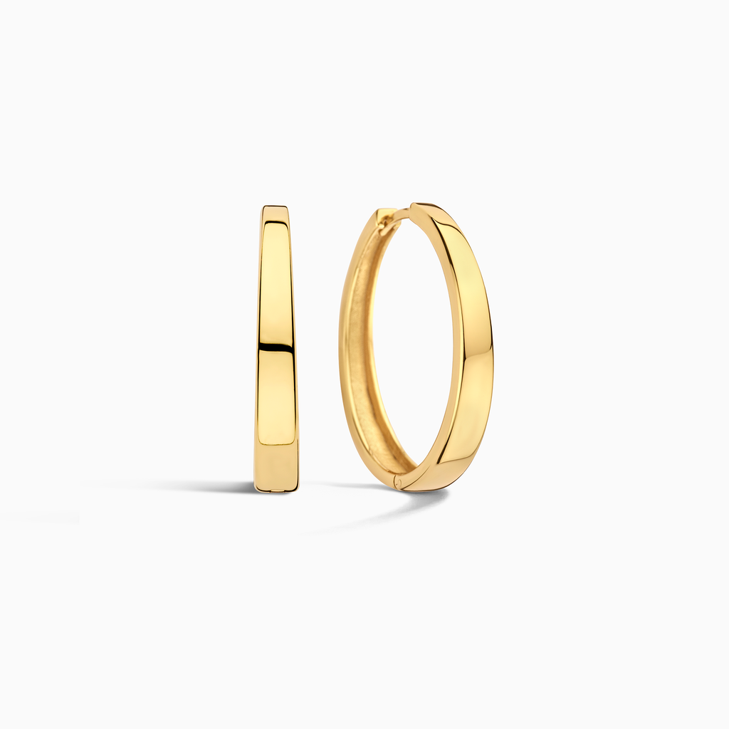 Gia Statement Argolas | Ouro
