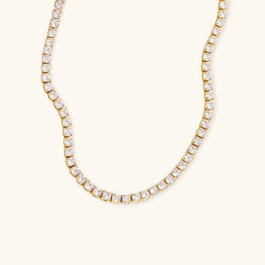 Isolde Diamante Tennis Colar