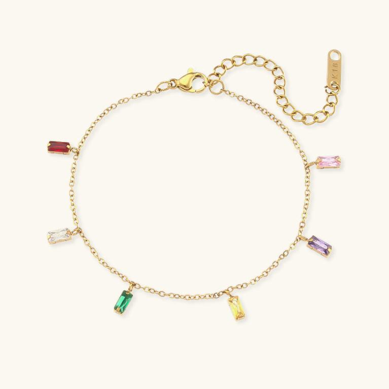 Josephine Gemstone Pulseira