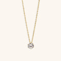 Kyla Solitaire Ouro Colar