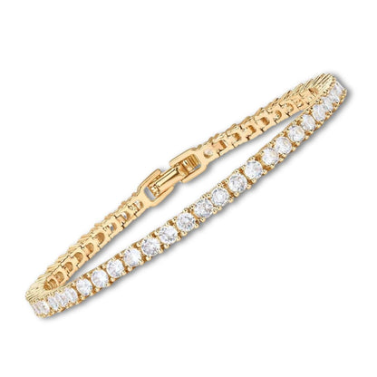 Tennis pulseira | Ouro