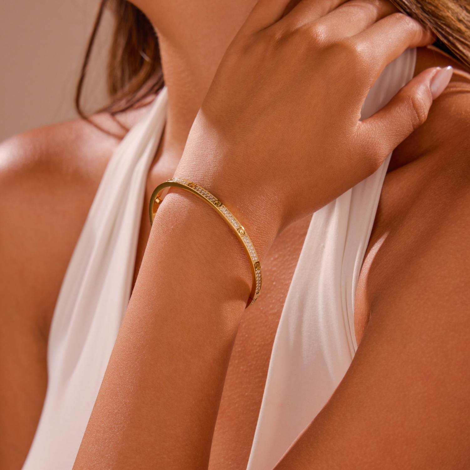 Love Diamante Pulseira