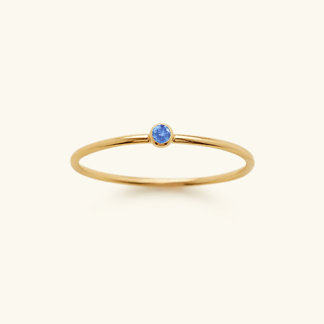 Amelia Birthstone Stacker Anel