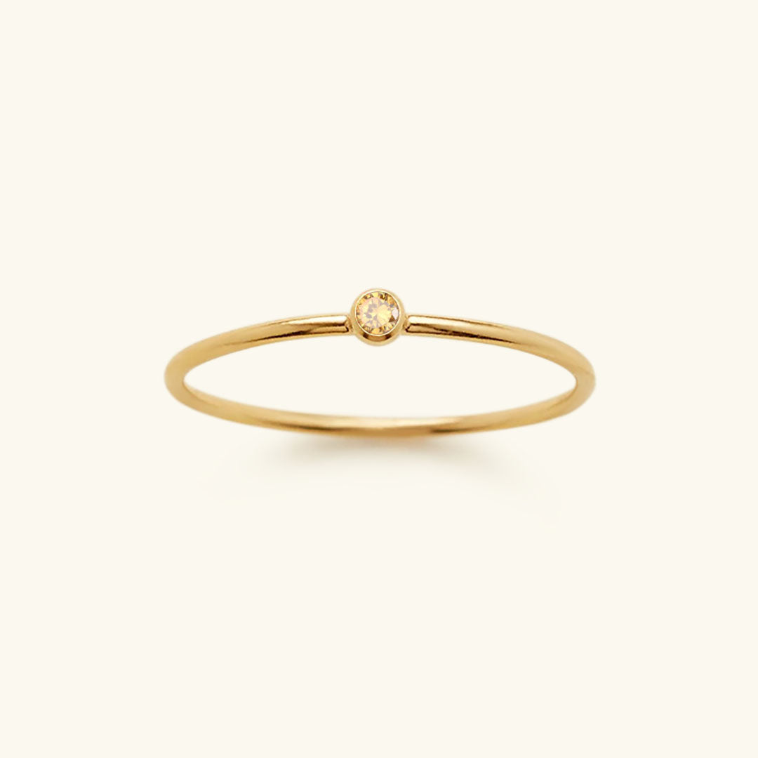 Amelia Birthstone Stacker Anel
