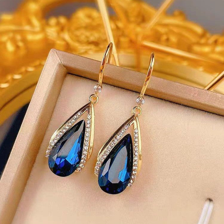 Azura Teardrop Brincos | Ouro