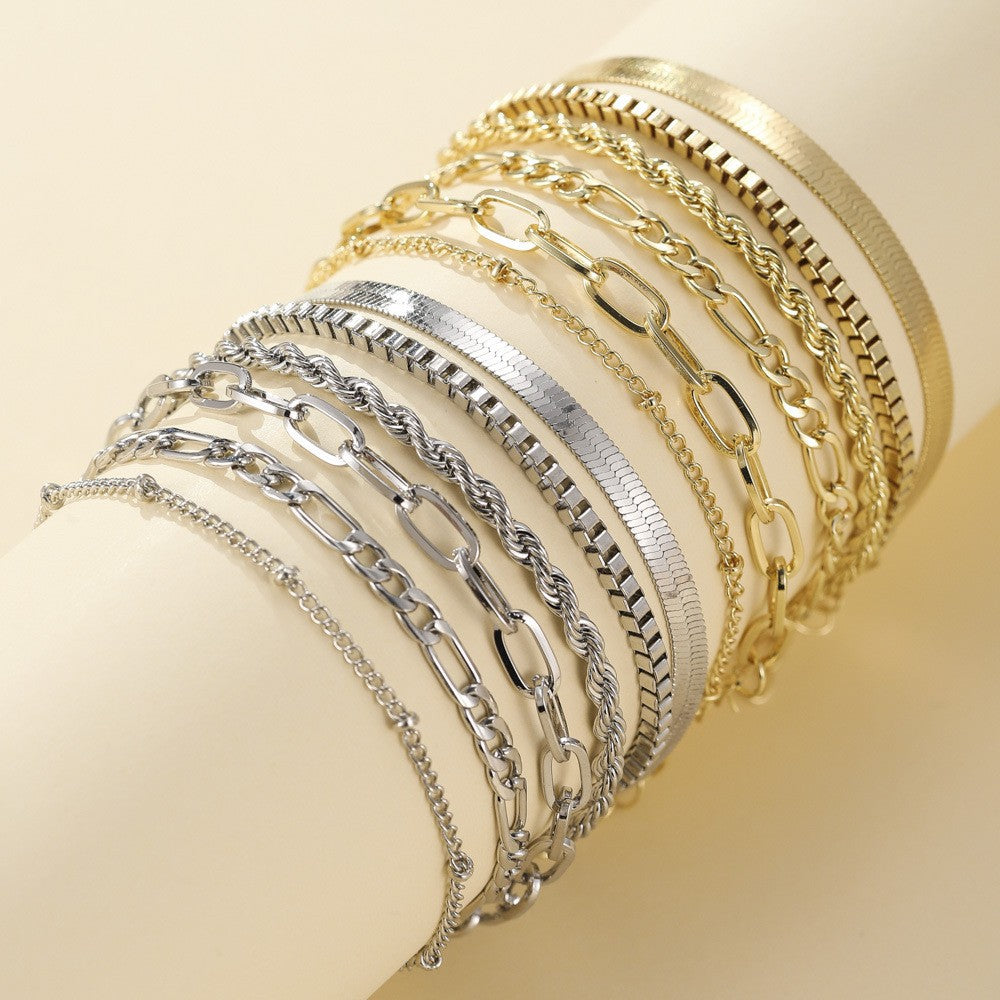 Ellis Renner Conjunto de Pulseiras | Ouro