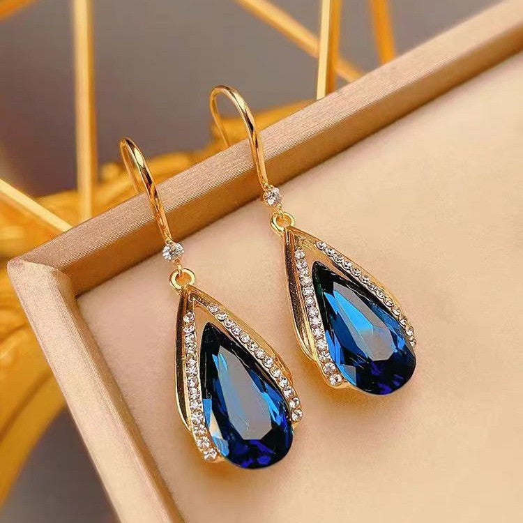 Azura Teardrop Brincos | Ouro