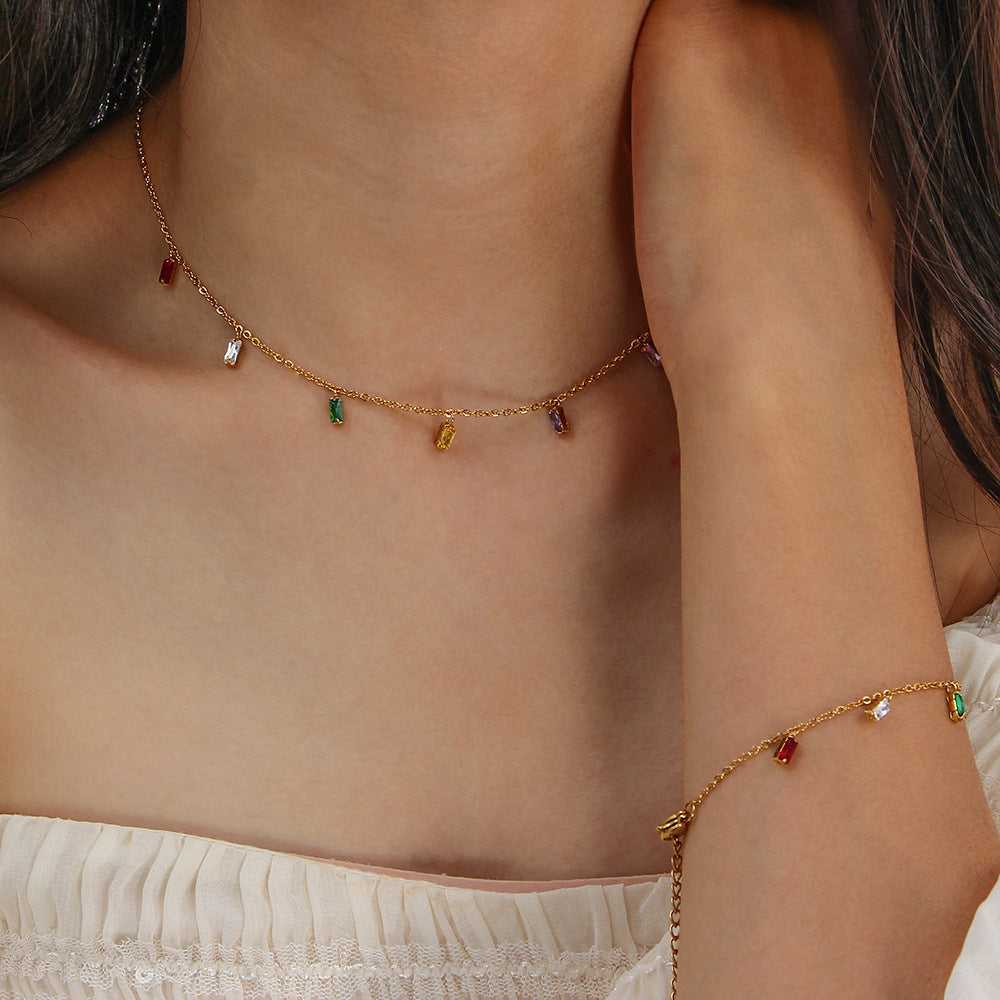 Josephine Gemstone Colar