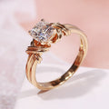 Knotted Band Statement Anel | Ouro