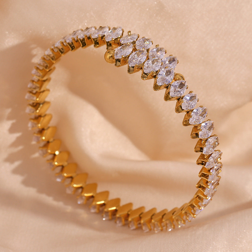Genevieve Diamante Pulseira