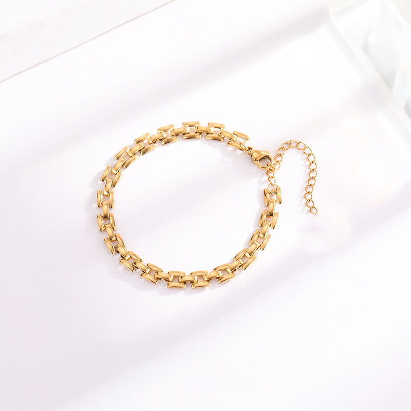 Timepiece Chain Pulseira | Ouro