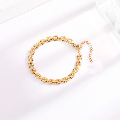 Timepiece Chain Pulseira | Ouro