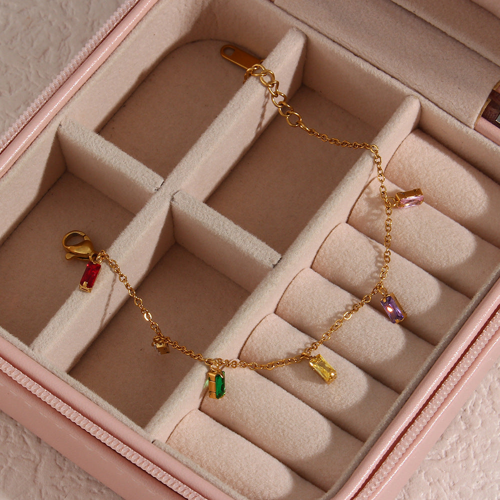 Josephine Gemstone Pulseira