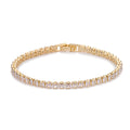 Square Pulseira Tennis | Ouro