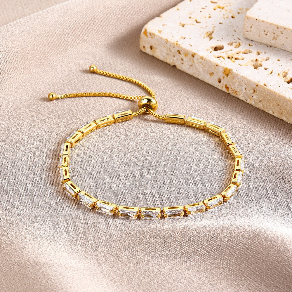 Horizen Pulseira Tennis | Ouro