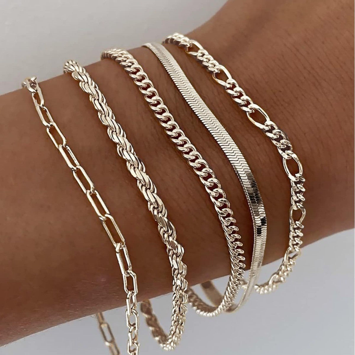 Ellis Renner Conjunto de Pulseiras | Ouro
