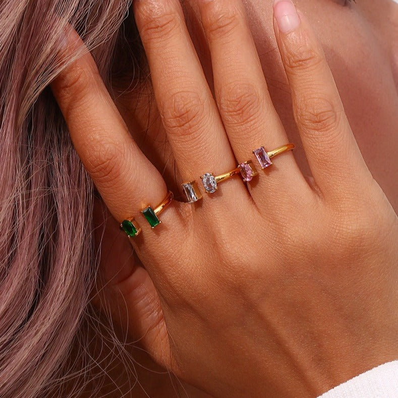 Fedilia Gemstone Anel