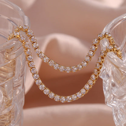 Isolde Diamante Tennis Colar