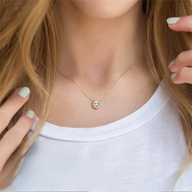 Amelia Birthstone Colar