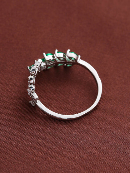Vivara Lyselle Anel | Branco Ouro