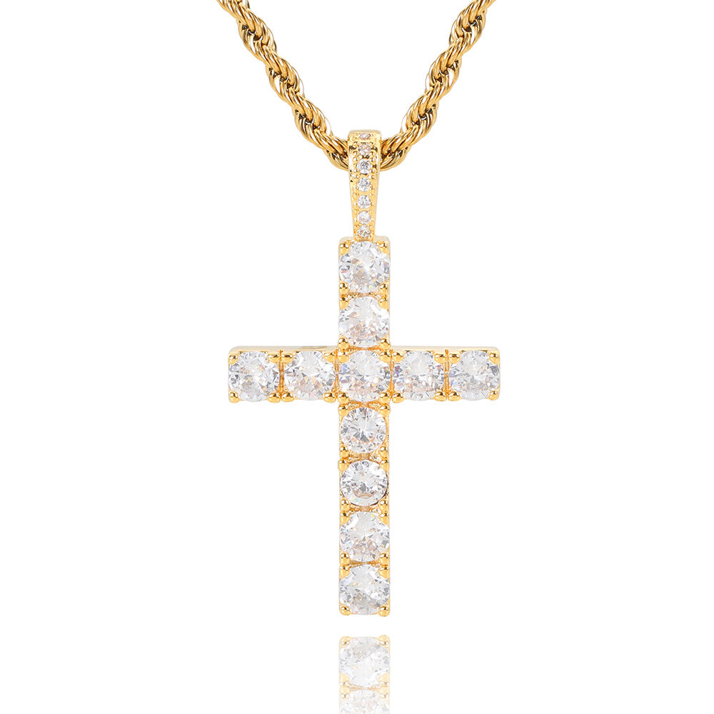 Cross colar | Ouro