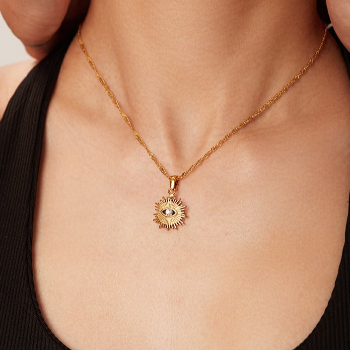 Solana Ouro Colar