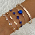 Aveline Northblue Conjunto de Pulseiras | Ouro