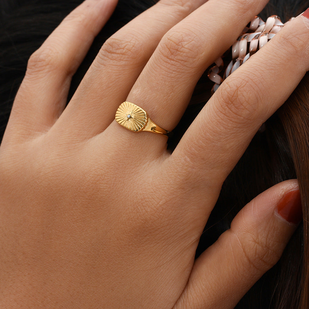 Aglaia Ouro Anel