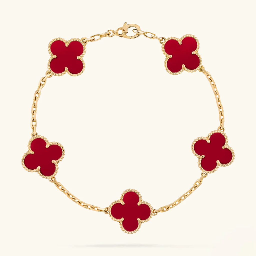 Clover Pulseira Red