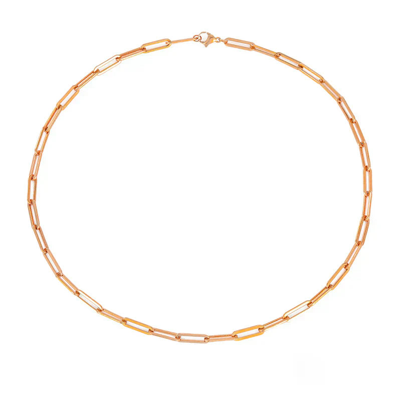 Archen Elegant Chain Colar | Ouro