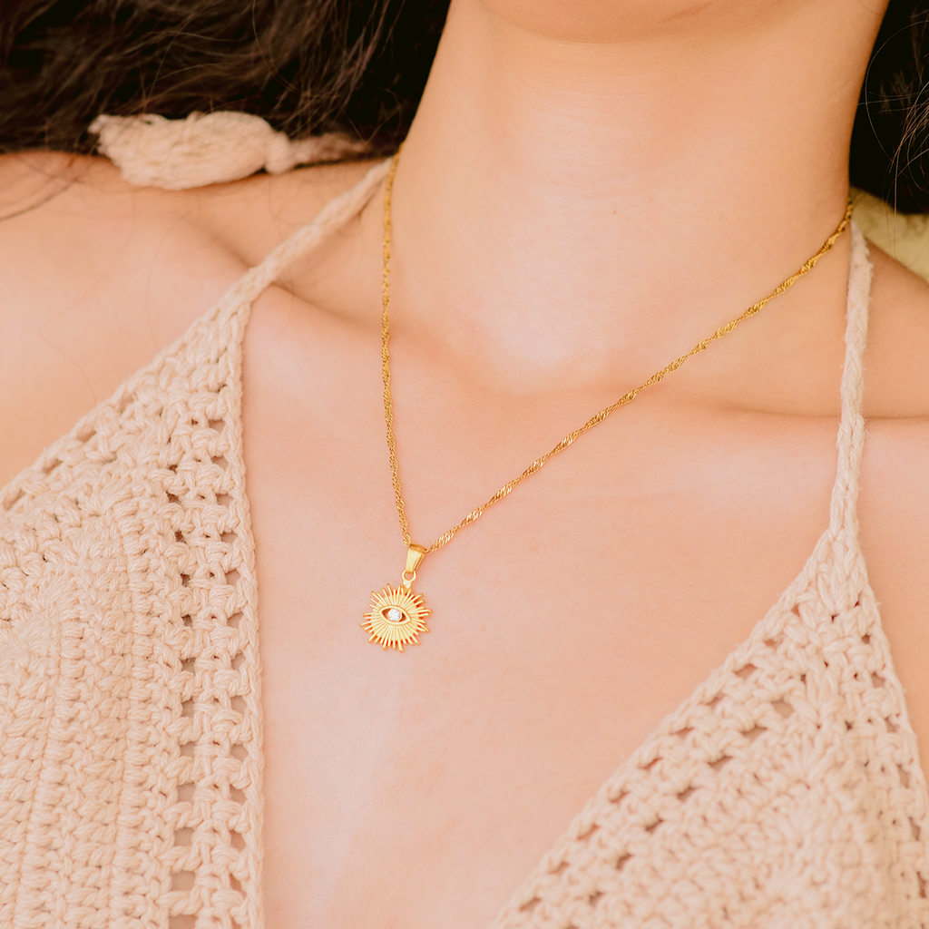 Solana Ouro Colar
