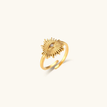 Solana Ouro Anel