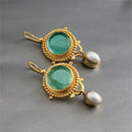 Treasured Turquesa Gem Brincos