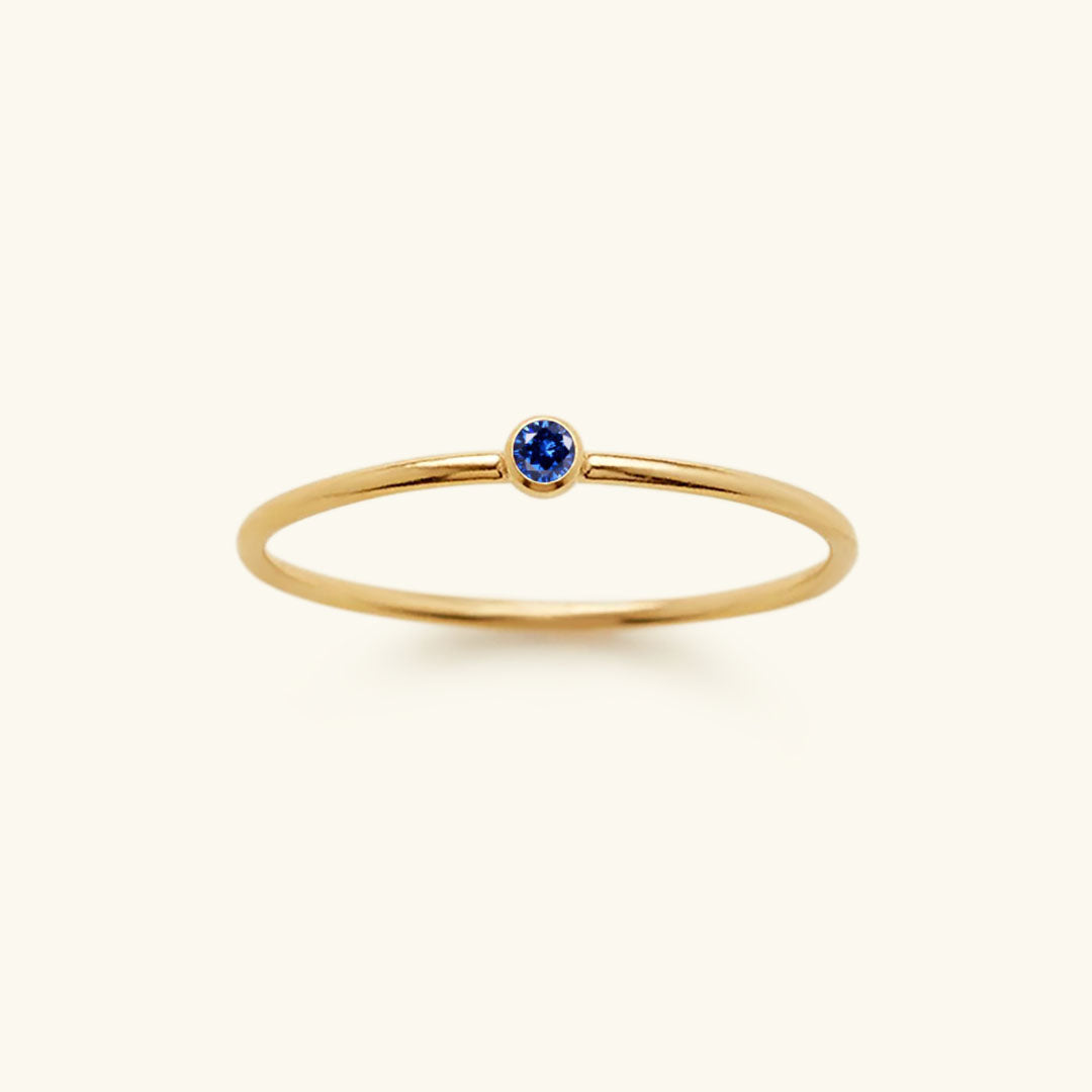 Amelia Birthstone Stacker Anel