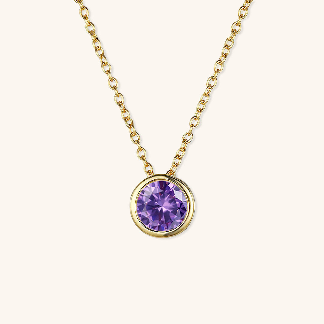 Amelia Birthstone Colar