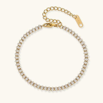 Wisteria Diamante Pulseira Tennis