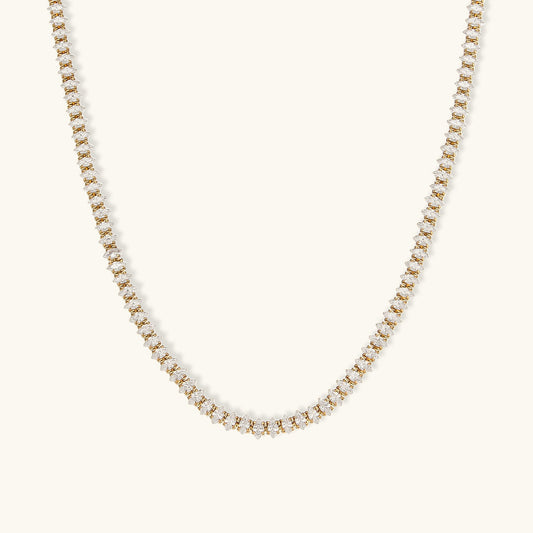Wisteria Diamante Tennis Colar