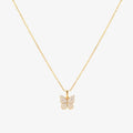 Radiant Butterfly Colar | Ouro