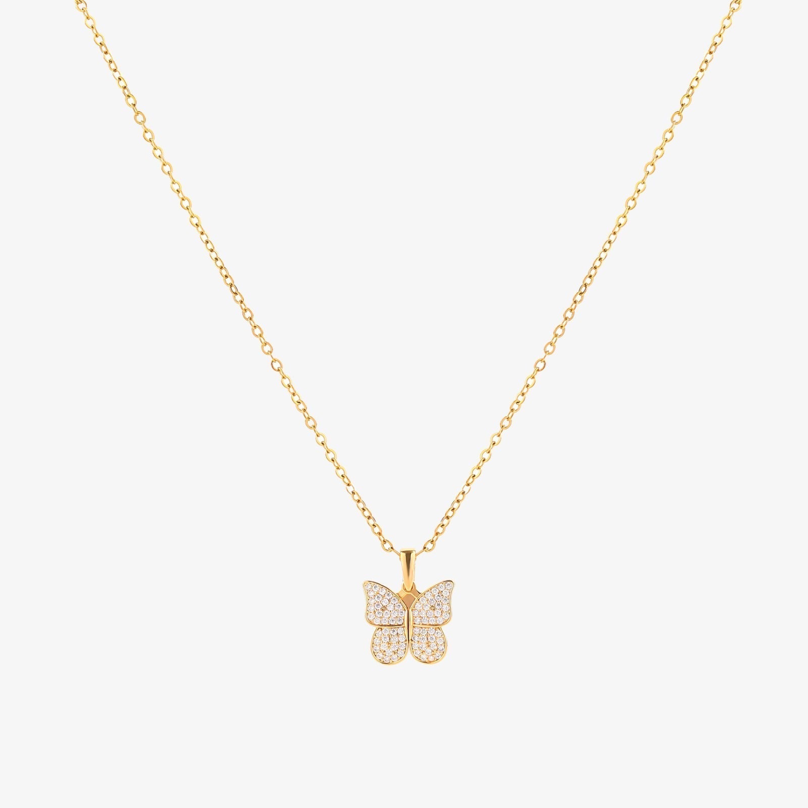 Radiant Butterfly Colar | Ouro