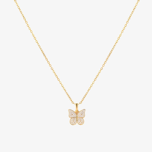 Radiant Butterfly Colar | Ouro