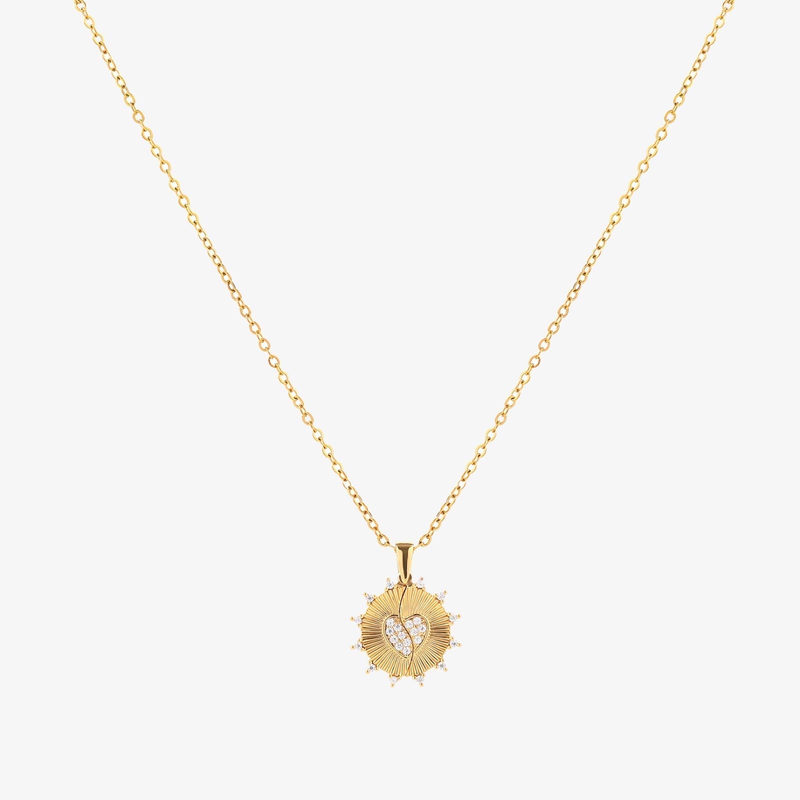 Sunray Love Colar | Ouro