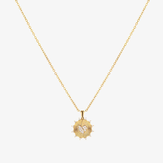 Sunray Love Colar | Ouro