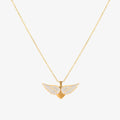 Soaring Angel Wings Colar | Ouro
